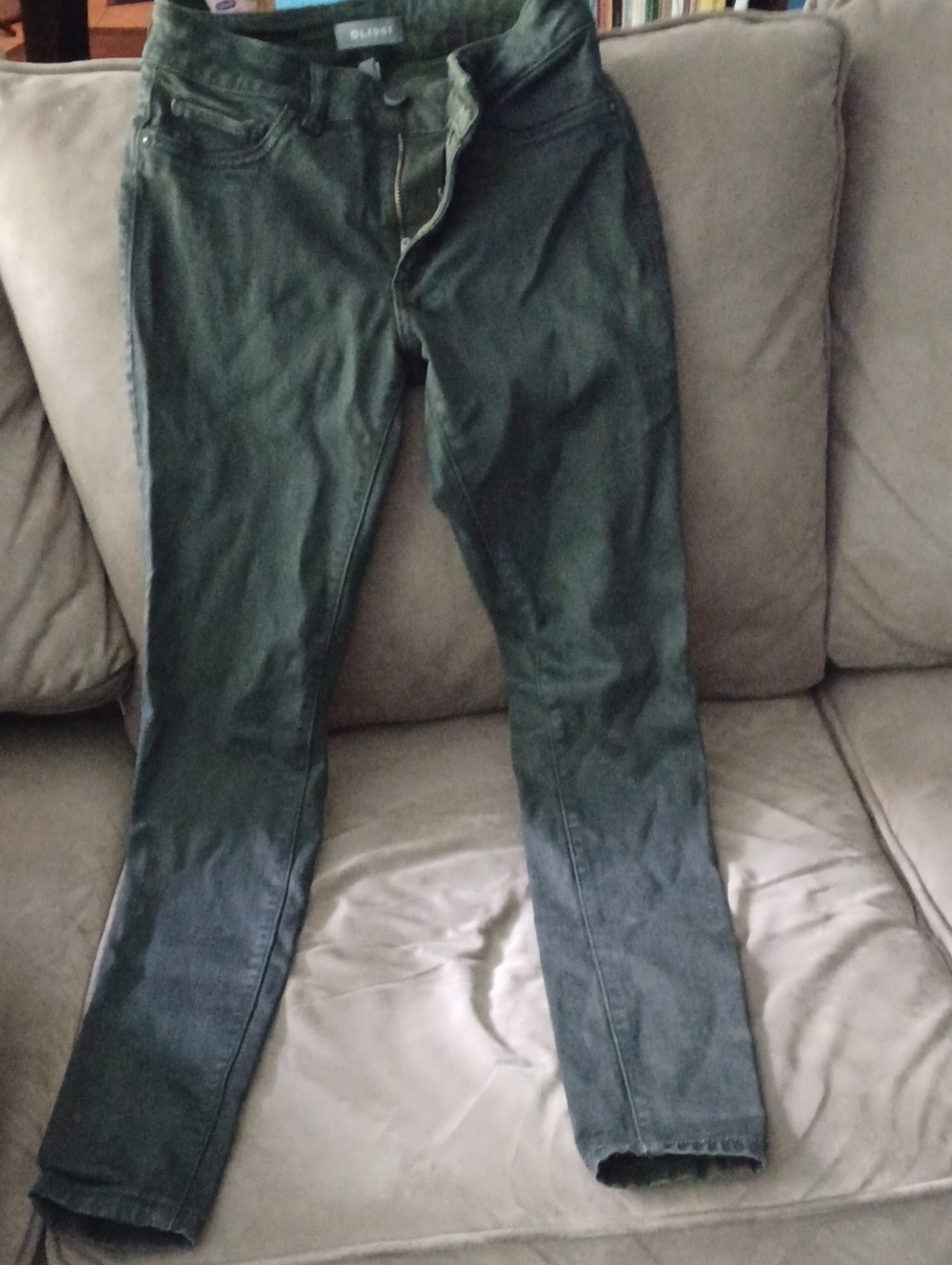 Link Women's Skinny Jeans in Dark Green